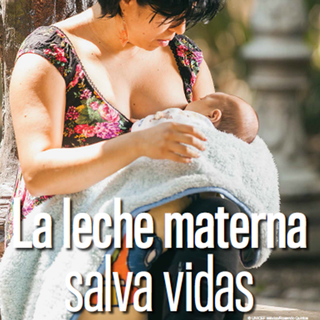 Book Cover: La leche materna salva vidas