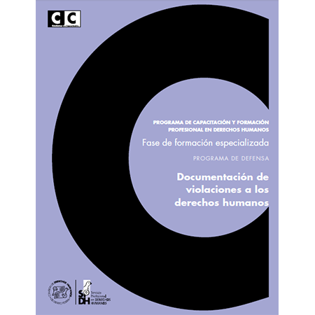 Book Cover: Documentación de violaciones a los derechos humanos.