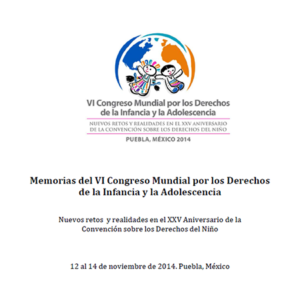 Book Cover: Memorias VI Congreso Mundial